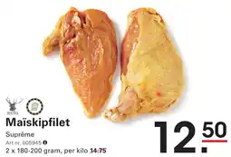 Sligro Maïskipfilet aanbieding