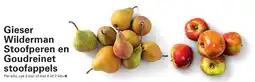 Sligro Gieser Wilderman Stoofperen en Goudreinet stoofappels aanbieding
