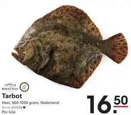 Sligro Tarbot aanbieding
