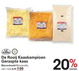 Sligro De Rooij Kaaskampioen Geraspte kaas aanbieding