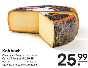 Sligro Kaltbach aanbieding