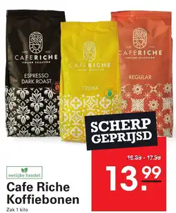 Sligro Cafe Riche Koffiebonen aanbieding
