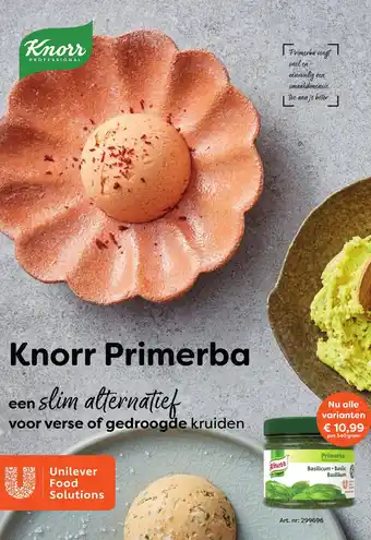 Sligro Knorr Primerba aanbieding