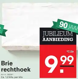 Sligro Brie rechthoek aanbieding