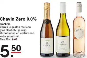 Sligro Chavin Zero 0.0 aanbieding