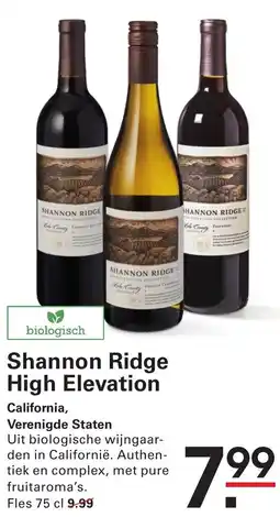 Sligro Shannon Ridge High Elevation aanbieding