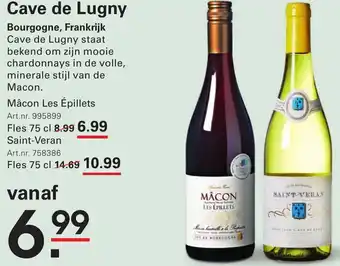 Sligro Cave de Lugny aanbieding