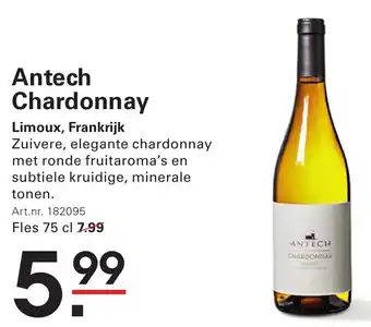 Sligro Antech Chardonnay aanbieding