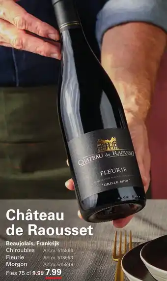 Sligro Château de Raousset aanbieding