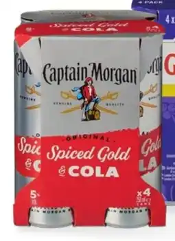 Sligro Captain Morgan & Cola aanbieding