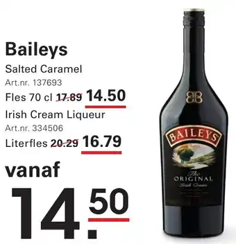 Sligro Baileys aanbieding