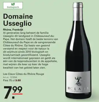 Sligro Domaine Usseglio aanbieding