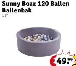 Kruidvat Sunny Boaz 120 Ballen Ballenbak aanbieding