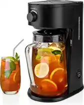 Bol.com Nedis ijskoffie & ijsthee Maker - Filter Koffie - 2.5 l - 6 Kopjes - Zwart aanbieding