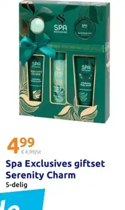 Action Spa Exclusives giftset Serenity Charm aanbieding