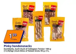 Action Pinky hondensnacks aanbieding