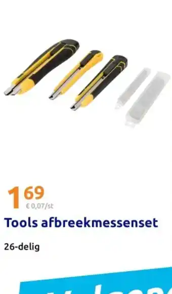 Action Tools afbreekmessenset aanbieding