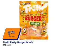 Action Trolli Party Burger Mini's aanbieding