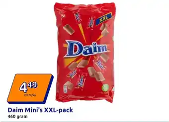Action Daim Mini's XXL-pack aanbieding