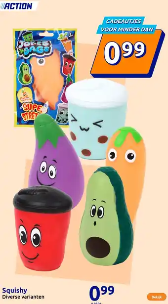 Action Squishy aanbieding
