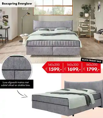 Woonsquare Boxspring Everglow aanbieding