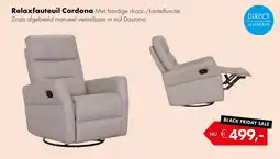 Woonsquare Relaxfauteuil Cardona aanbieding