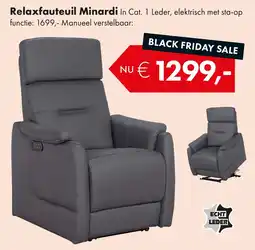 Woonsquare Relaxfauteuil Minardi aanbieding