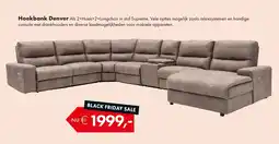 Woonsquare Hoekbank Denver aanbieding