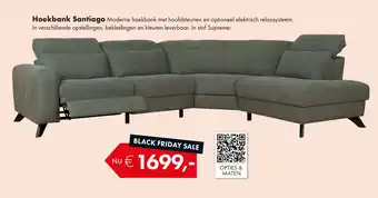 Woonsquare Hoekbank Santiago aanbieding