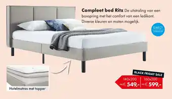 Woonsquare Compleet bed Ritz aanbieding