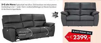 Woonsquare 3+2 zits Nova aanbieding