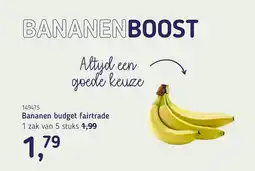 Van Hoeckel Bananen budget fairtrade aanbieding