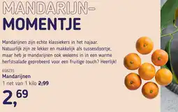 Van Hoeckel Mandarijnen aanbieding