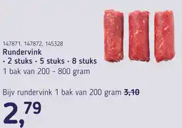 Van Hoeckel Rundervink aanbieding