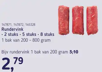 Van Hoeckel Rundervink aanbieding