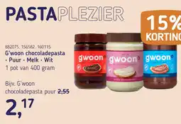 Van Hoeckel G'woon chocoladepasta aanbieding