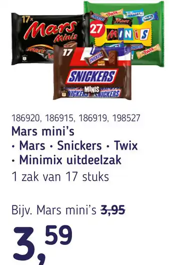 Van Hoeckel Mars mini's aanbieding