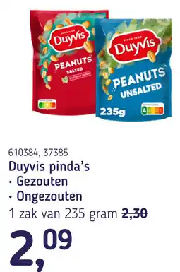 Van Hoeckel Duyvis pinda's aanbieding