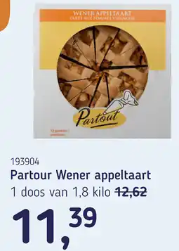 Van Hoeckel Partour Wener appeltaart aanbieding