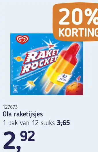 Van Hoeckel Ola raketijsjes aanbieding