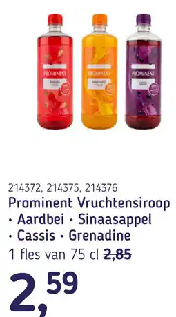 Van Hoeckel Prominent Vruchtensiroop aanbieding