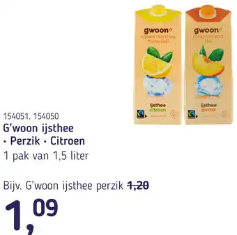 Van Hoeckel G'woon ijsthee aanbieding