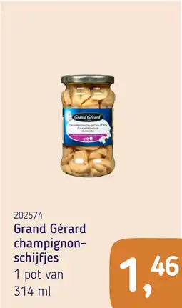 Van Hoeckel Grand Gérard champignonschijfjes aanbieding