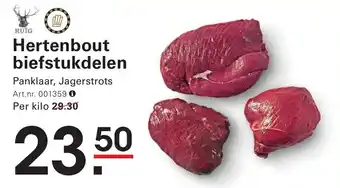 Sligro Hertenbout biefstukdelen aanbieding