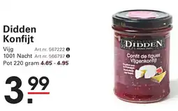 Sligro Didden Konfijt aanbieding