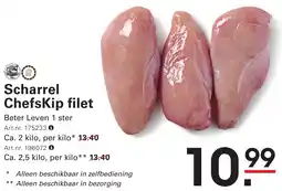 Sligro Scharrel Chefskip filet aanbieding