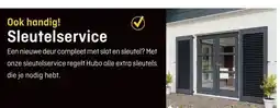 Hubo Sleutelservice aanbieding