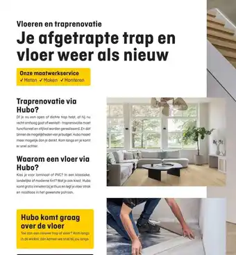 Vloeren en traprenovatie