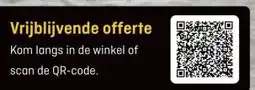 Hubo Vrijblijvende offerte aanbieding