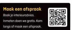 Hubo Maak een afspraak aanbieding